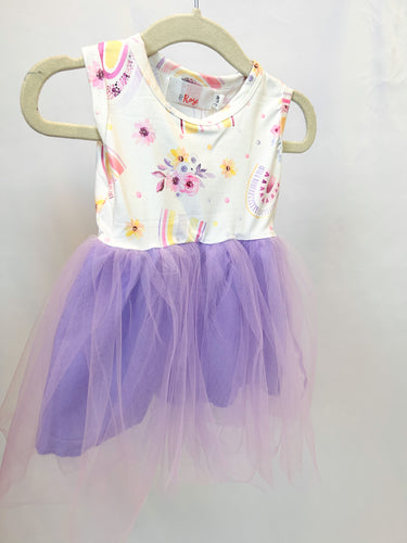 Girl's Rainbow Tutu Dress